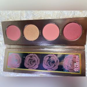 New LORAC - Disney's Beauty and the Beast 4 Color Cheek Palette Limited Edition